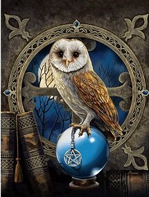 3D Halloween Picture - OWL