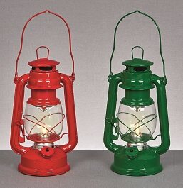 Hurricane Lantern with Dancing Flame