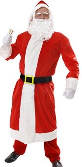 Hooded Santa Jacket and Bell